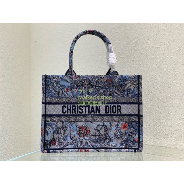 Christian Dior - 美品 DIOR BOOK TOTE ミディアムバッグ トートバッグ