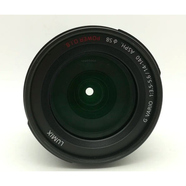 Panasonic(パナソニック)の中古 パナソニックLUMIX G VARIO 14-140mm F3.5-5.6 スマホ/家電/カメラのカメラ(レンズ(ズーム))の商品写真