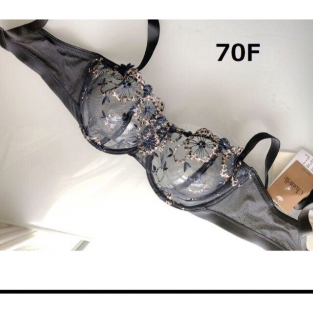 F70☆Chantelle シャンテル 　海外高級下着ブラ レディースの下着/アンダーウェア(ブラ)の商品写真