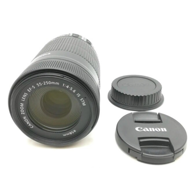 スマホ/家電/カメラキャノン レンズ EF-S 55-250mm F4-5.6 IS STM
