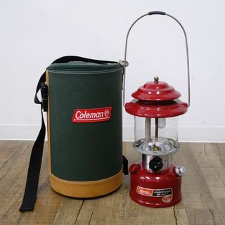 コールマン(Coleman)のコールマン Coleman ランタン 286A 1989年 ADJUSTABLE ONE MANTLE ソフトケース付き ワンマントル ホワイトガソリン キャンプ アウトドア(ライト/ランタン)