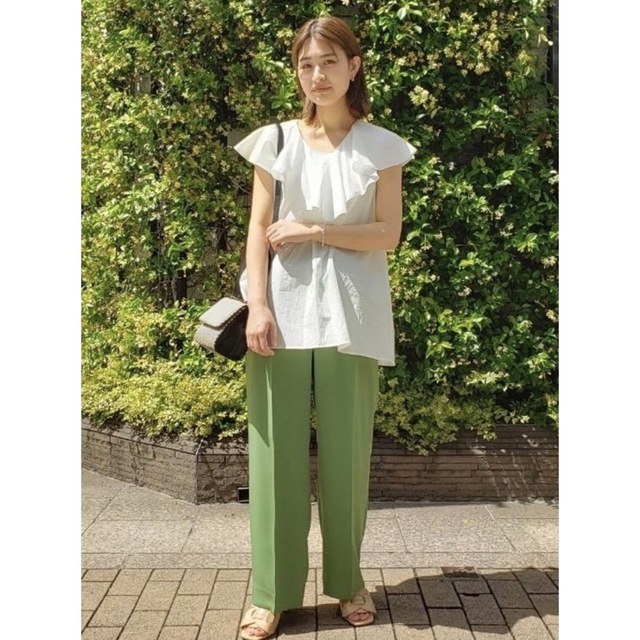 UNITED ARROWS ユナイテッドアローズ ラッフルノースリーブブラウスの通販 by ♪Hii♪ シャツ ブラウス ラッフルノースリーブブラウス 298774