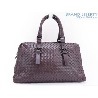 美品・BOTTEGAVENETA プリュッセ　ミニボストン　ピンク　定価38万円