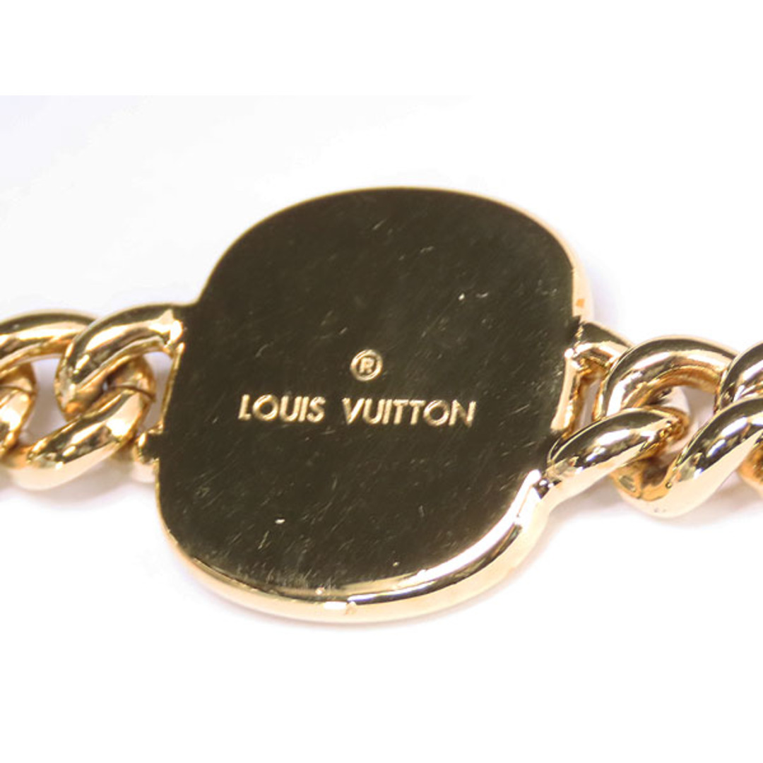 LOUIS VUITTON - ほぼ新品 ルイヴィトン ブレスレット ID LV チェーン 