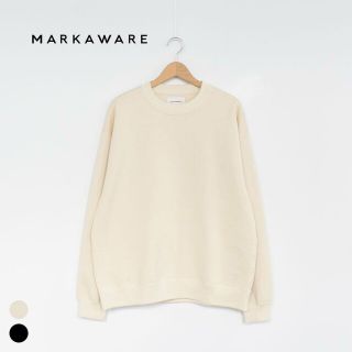 MARKAWARE COMFORT FIT SWEAT SHIRT カシミヤ混