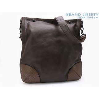 ボッテガ(Bottega Veneta) ショルダーバッグ(メンズ)(ブラウン/茶色系