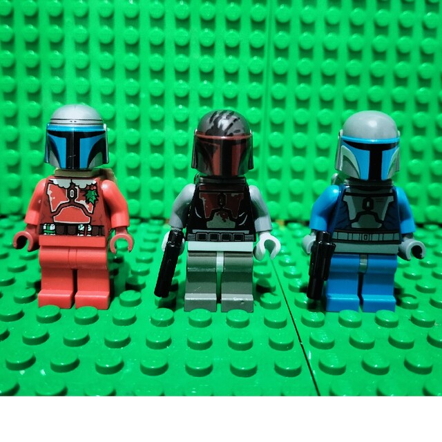 Lego(レゴ)の専用 LEGO STAR WARS ミニフィグ ３点セット ジャンゴ サンタ エンタメ/ホビーのおもちゃ/ぬいぐるみ(その他)の商品写真