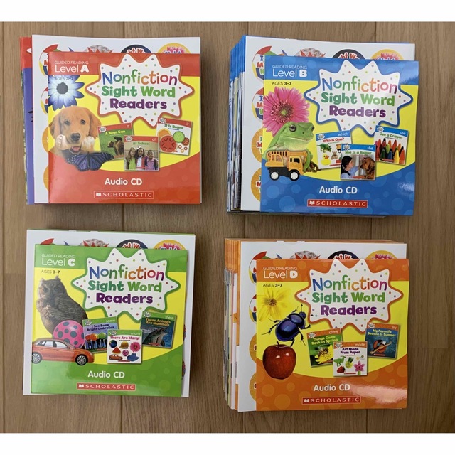 Nonfiction Sight Word Readers CD付　高品質新品