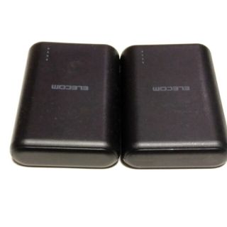 エレコム(ELECOM)のELECOM モバイルバッテリー 10050mAh （2個セット）(バッテリー/充電器)