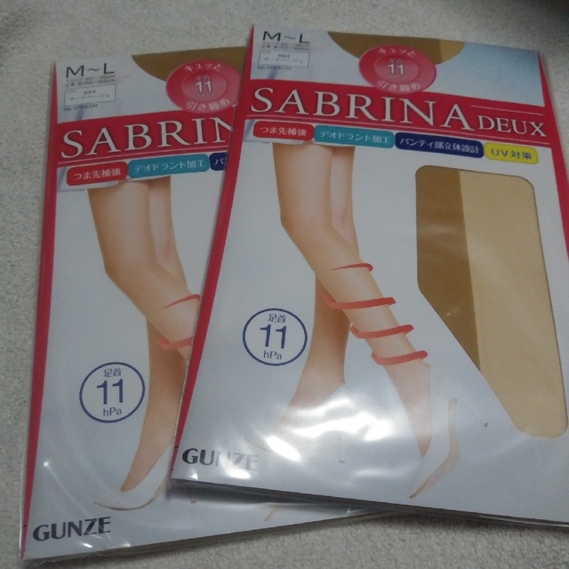 Sabrina(サブリナ)のGUNZE　グンゼ　サブリナ　ストッキング レディースのレッグウェア(タイツ/ストッキング)の商品写真