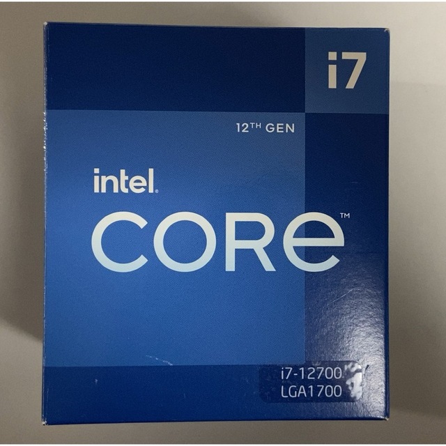 intel Core i7-12700スマホ/家電/カメラ