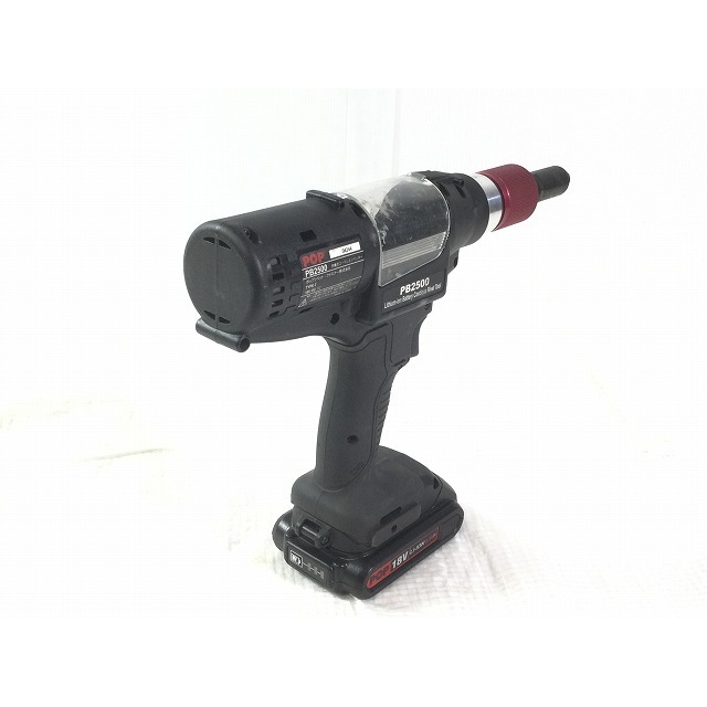 ☆中古品☆POP ポップ 18V コードレスリベットツール PB2500-JP ☆中古品☆POP ポップ 18V コードレスリベットツール PB2500-JP