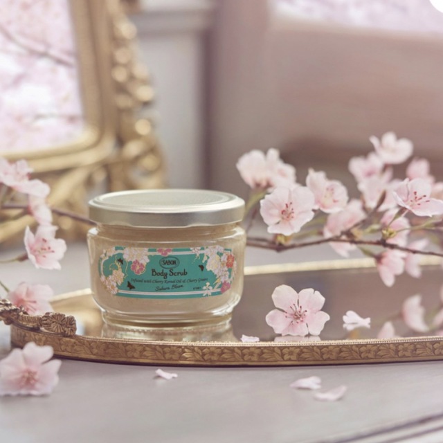 SABON(サボン)の新品未開封🌸SABON スクラブ　サクラブルーム コスメ/美容のボディケア(ボディスクラブ)の商品写真