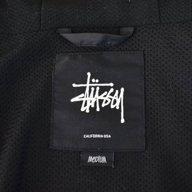 STUSSY ナイロンジャケット パーカー ブルゾン レオパード ヒョウ柄 M 2