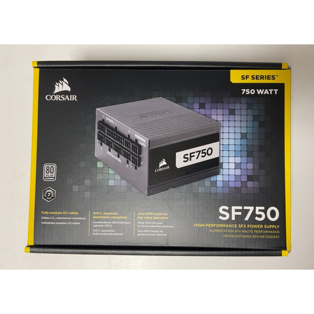 PC電源ユニット Corsair SF750 750W 素敵でユニークな 9800円 www