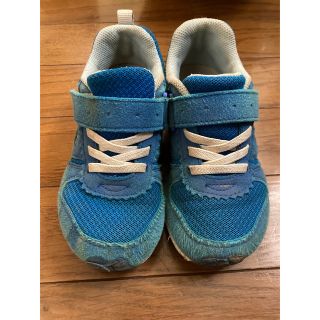 ムーンスター(MOONSTAR )の18cm ムーンスター ブルー　スニーカー(スニーカー)