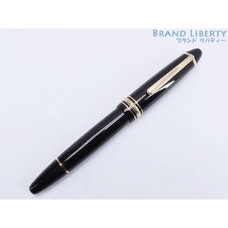 モンブラン(MONTBLANC)の美品 モンブラン マイスターシュテュック ル グラン 146 万年筆 なで肩 ヴィンテージ ブラック ゴールド金具 AU5885 13660(ペン/マーカー)