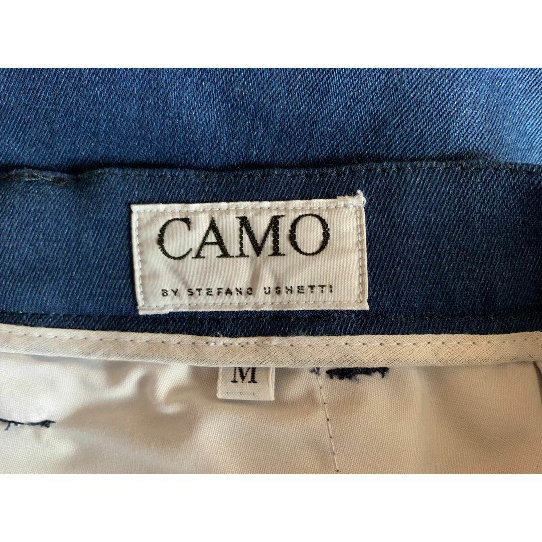 Bshop(ビショップ)のCAMO カーモ 1Tuck Denim SHOrtsワンタック デニムショーツ メンズのパンツ(ショートパンツ)の商品写真