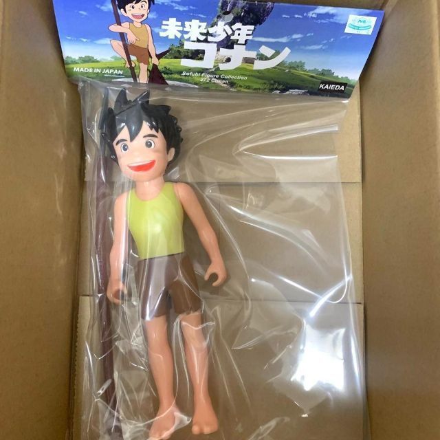 未開封 KAIEDA dune 未来少年コナン ソフビ フィギュア テツロッド