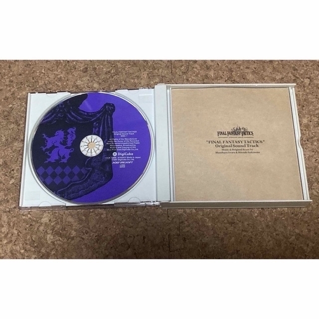 SQUARE(スクエア)のFINAL FANTASY TACTICS Original Soundtrac エンタメ/ホビーのCD(ゲーム音楽)の商品写真