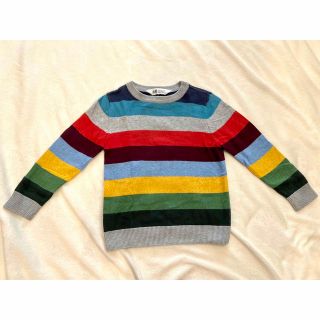 ギャップキッズ(GAP Kids)のGAP ギャップ マルチカラートレーナー 110センチ 綿100%(Tシャツ/カットソー)