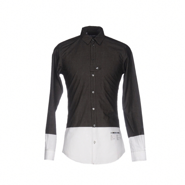 DOLCE&GABBANA - DOLCE&GABBANA シャツ 新品 タグ付き バイカラーの