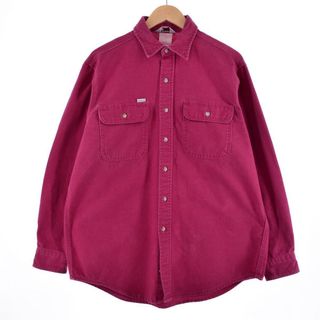 カーハート(carhartt)の古着 カーハート Carhartt 長袖 ダック地ワークシャツ /eaa322164(シャツ)