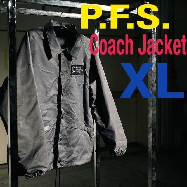 P.F.S. Coach Jacket  パシフィックファニチャー  XL 新品