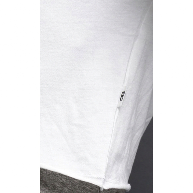 BASE CONTROL(ベースコントロール)の【新品未使用】BASE CONTROL クロップ丈Tシャツ <ホワイト> レディースのトップス(Tシャツ(半袖/袖なし))の商品写真