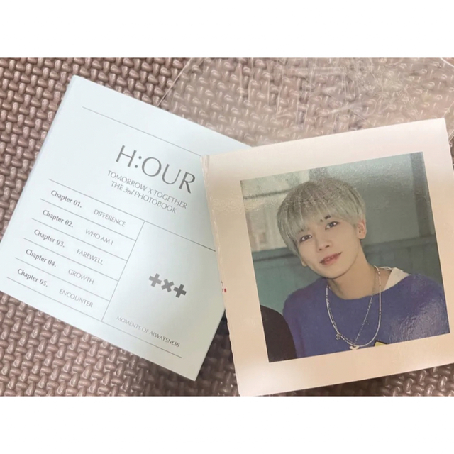 txt h:our photobookフォトブック トレカ ウプズ hour-