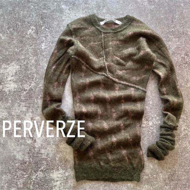 perverze パーバーズ　モヘヤニットセーター