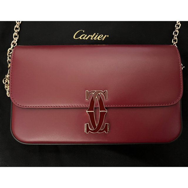 Cartier(カルティエ)のミニモデル チェーンバッグ、ドゥーブルC ドゥ カルティエ レディースのバッグ(ショルダーバッグ)の商品写真