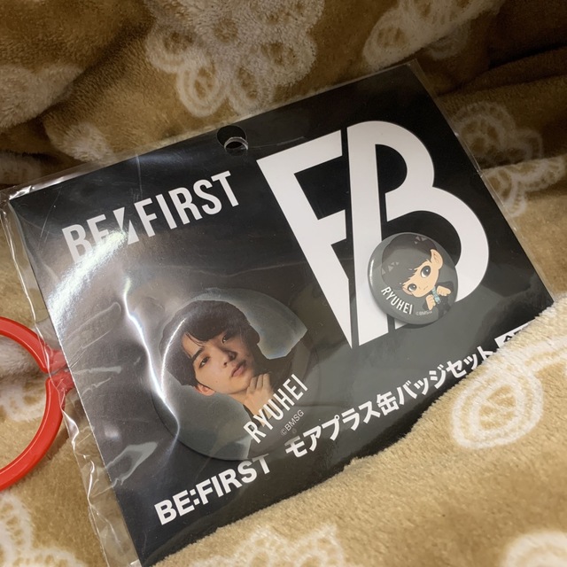 BE:FIRST(ビーファースト)のBE:FIRST RYUHEI りゅうへい 缶バッジ エンタメ/ホビーのタレントグッズ(ミュージシャン)の商品写真