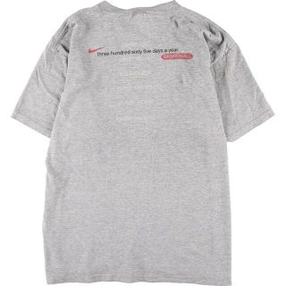 90年代 ナイキ NIKE 両面プリント スポーツTシャツ USA製 メンズM ヴィンテージ /eaa327385