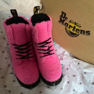 ドクターマーチン(Dr.Martens)のドクターマーチン　パスカルUK5 クラッシュピンク(ブーツ)