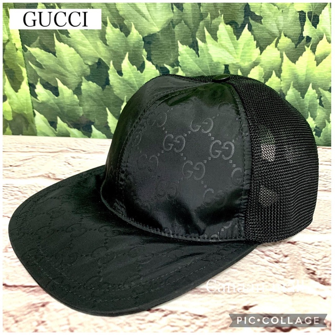 Gucci - 【未使用品】GUCCI　GGパターンキャップ