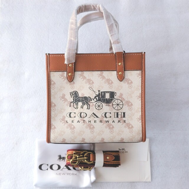 COACH コーチ トートバッグ ハンドバッグ 馬 ホースアンドキャリッジ