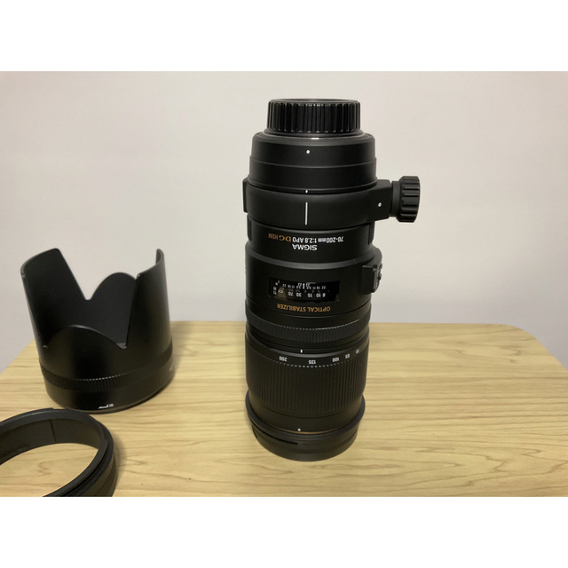 SIGMA(シグマ)のシグマ 70-200mm f2.8 ズームレンズ スマホ/家電/カメラのカメラ(レンズ(ズーム))の商品写真