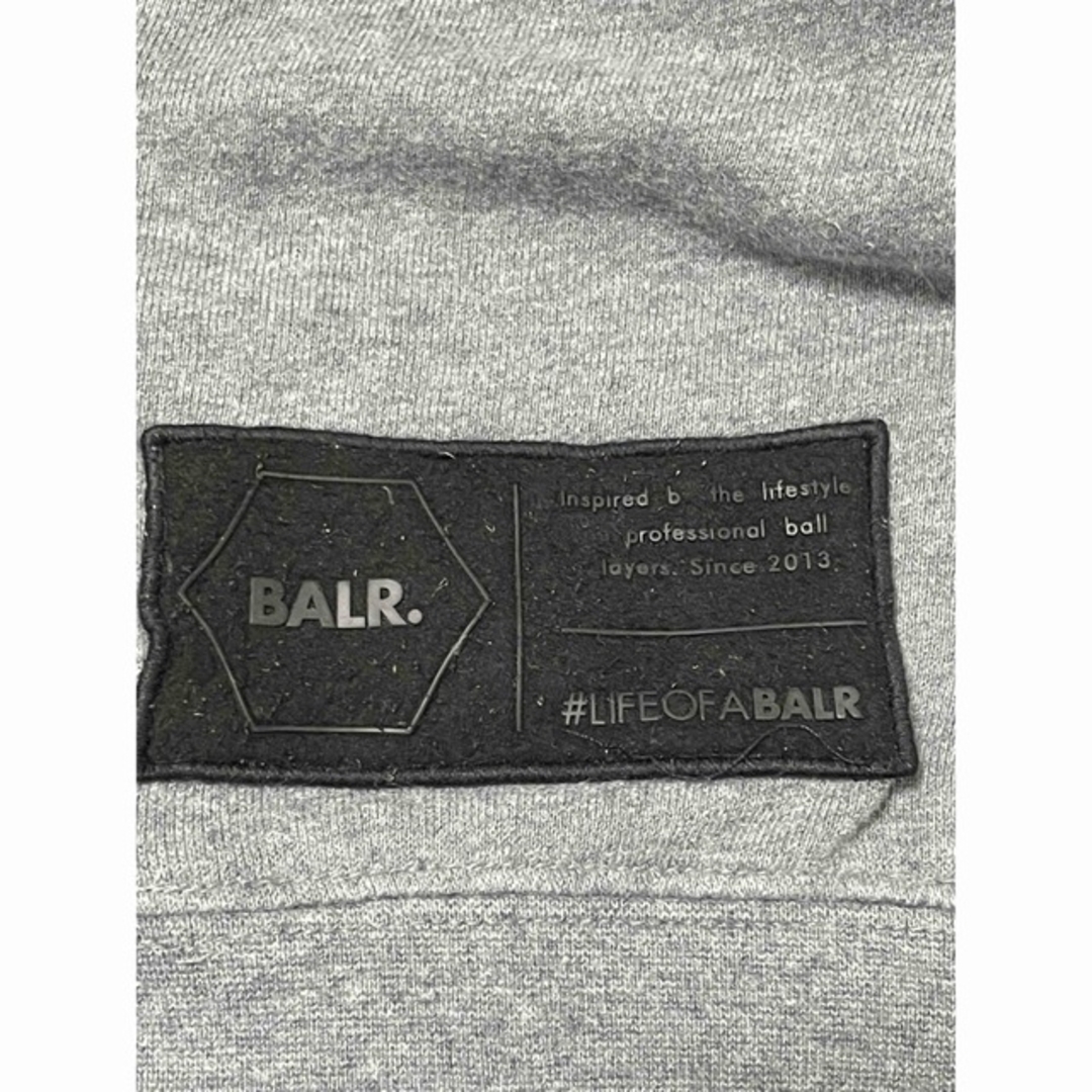 ゆったりサイズ】ボーラー☆BALR.☆プルオーバーパーカー☆ビッグロゴ ...