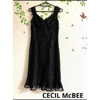 セシルマクビー(CECIL McBEE)の☆CECIL McBEE☆セシルマクビー　総レースパーティーワンピース(ひざ丈ワンピース)