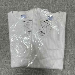 チャンピオン(Champion)の新品未開封！チャンピオン　ワッフルTシャツ　M(Tシャツ/カットソー(七分/長袖))