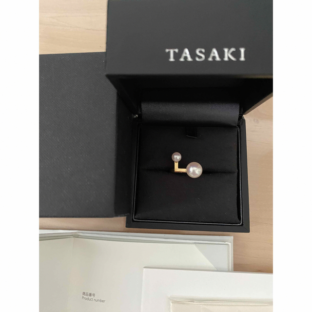 タサキ TASAKI バランス ノート リング パール 新品リング(指輪)