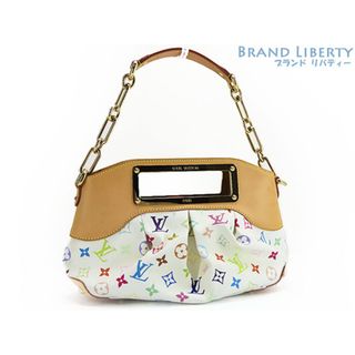 ルイヴィトン(LOUIS VUITTON)の美品 ルイヴィトン モノグラムマルチカラー ジュディPM 2WAY ショルダーバッグ ハンドバッグ ホーボーバッグ ブロン M40257(その他)