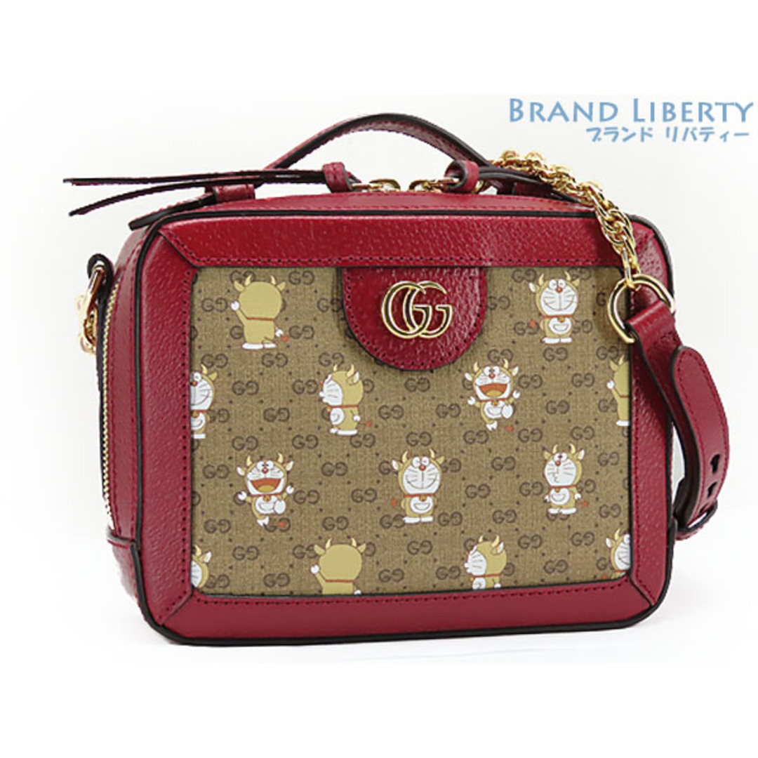 Gucci - 限定新古品 グッチ ミニ GGスプリーム ドラえもん 斜め掛け