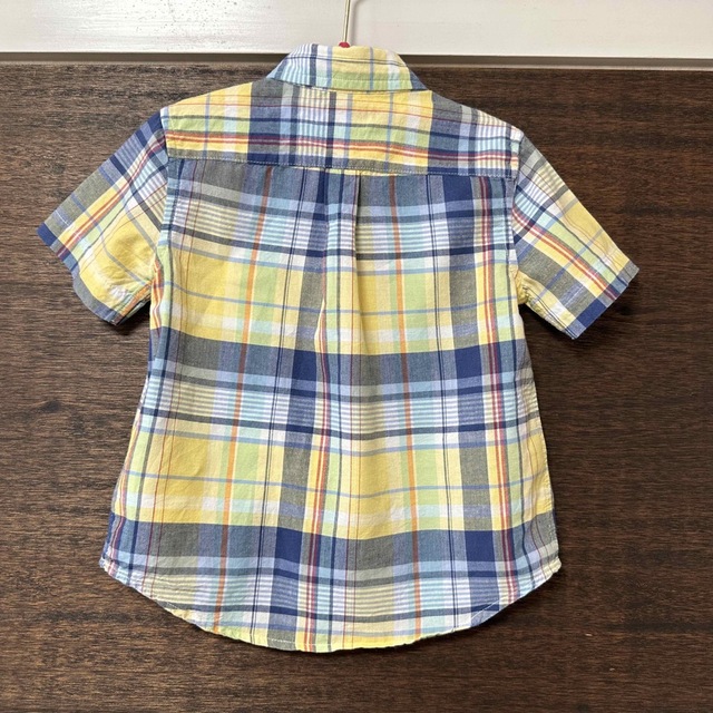 Ralph Lauren(ラルフローレン)のRalph Lauren　80-90cm　半袖チェックシャツ　ラルフローレン キッズ/ベビー/マタニティのベビー服(~85cm)(シャツ/カットソー)の商品写真