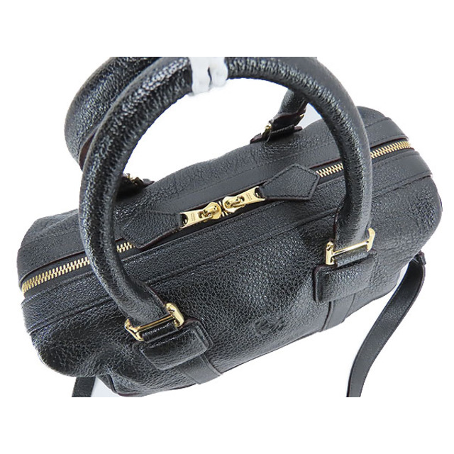 LOEWE(ロエベ)の美品 ロエベ PASEO パセオ  アナグラム 2WAY ハンドバッグ ミニボストンバッグ ショルダーバッグ ブラック レディースのバッグ(その他)の商品写真