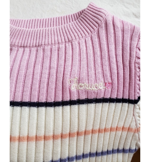 Fiorucci(フィオルッチ)の春ニット　140　フィオルッチ キッズ/ベビー/マタニティのキッズ服女の子用(90cm~)(ニット)の商品写真