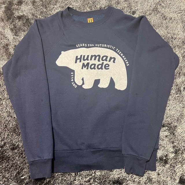 HUMAN MADE(ヒューマンメイド)のHUMAN MADE クルーネックスウェット【値下げしました！】 メンズのトップス(スウェット)の商品写真