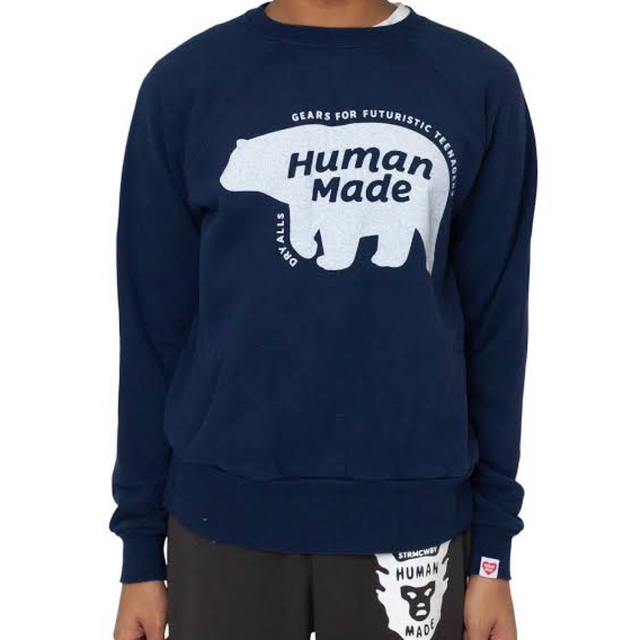 HUMAN MADE(ヒューマンメイド)のHUMAN MADE クルーネックスウェット【値下げしました！】 メンズのトップス(スウェット)の商品写真