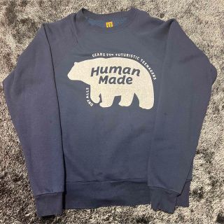 ヒューマンメイド(HUMAN MADE)のHUMAN MADE クルーネックスウェット【値下げしました！】(スウェット)